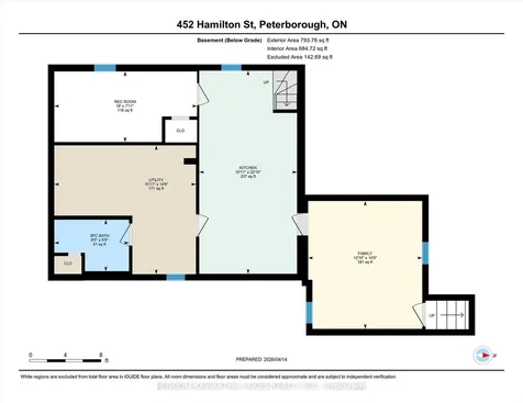 452 Hamilton Street Peterborough ON K9J 4B9