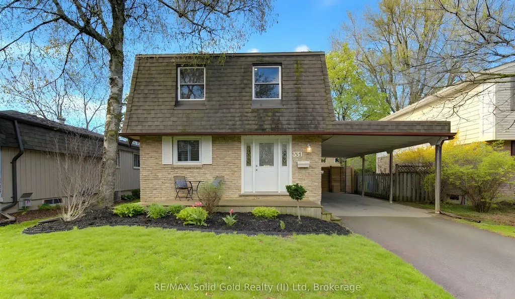 331 Dansbury Drive Waterloo ON N2K 2M1