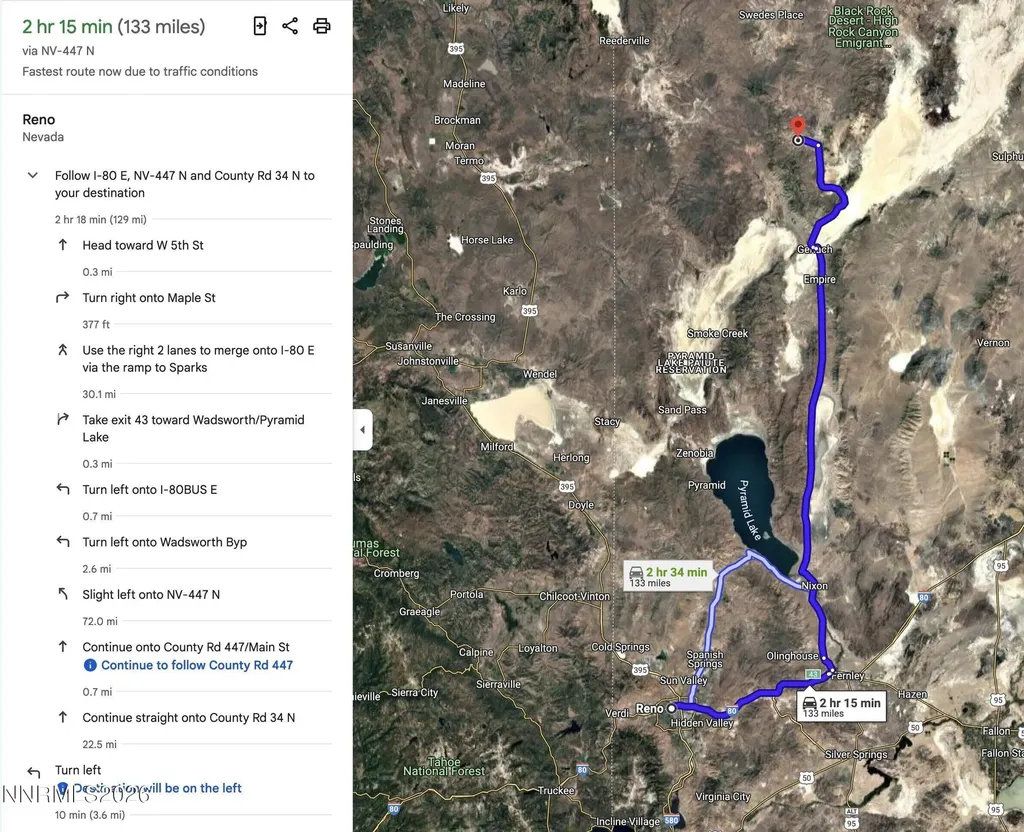 000 State Route 34 Gerlach NV 89412