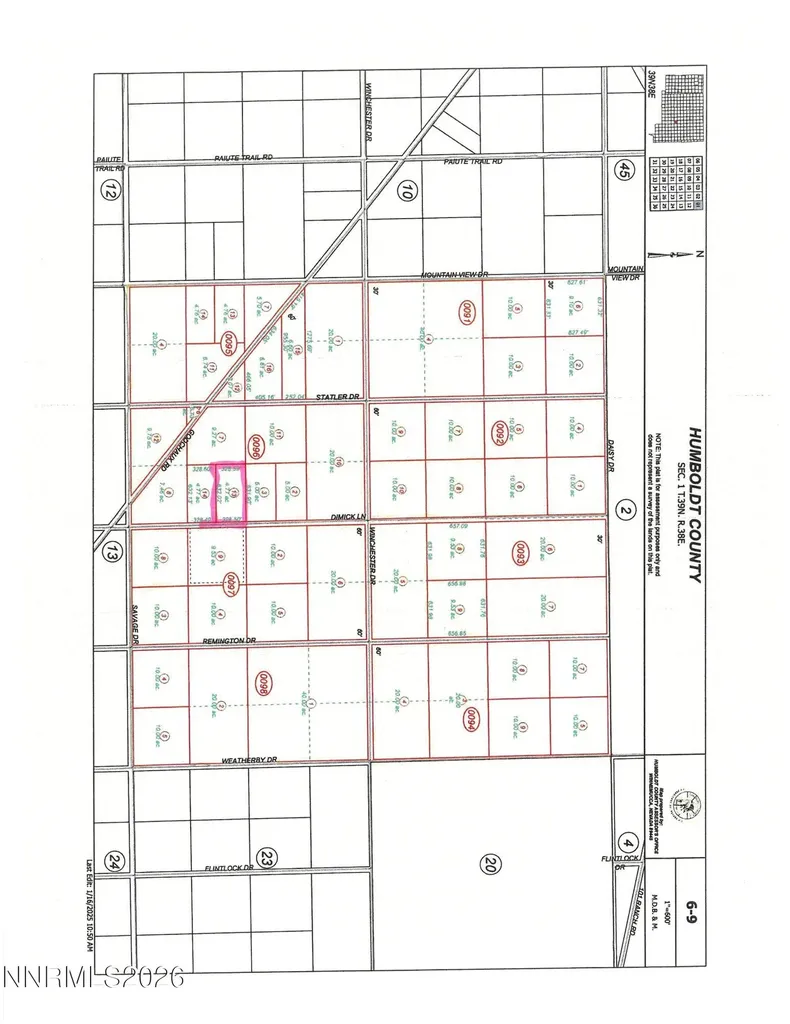 06-0096-13 Dimick Lane Winnemucca NV 89445