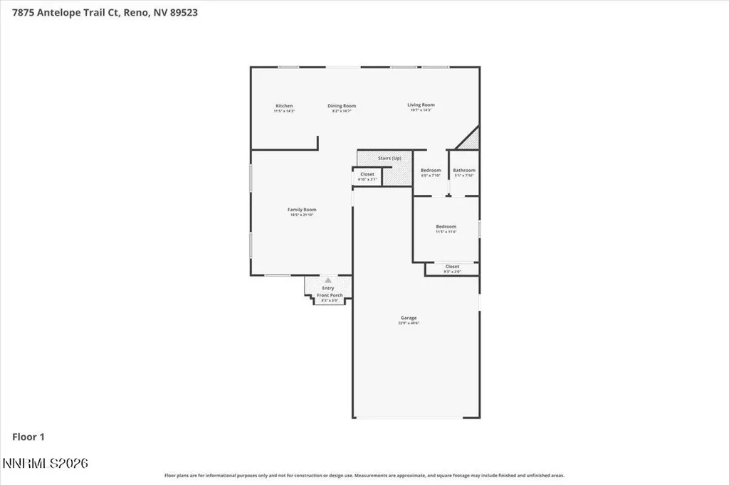 7875 Antelope Trail Reno NV 89523
