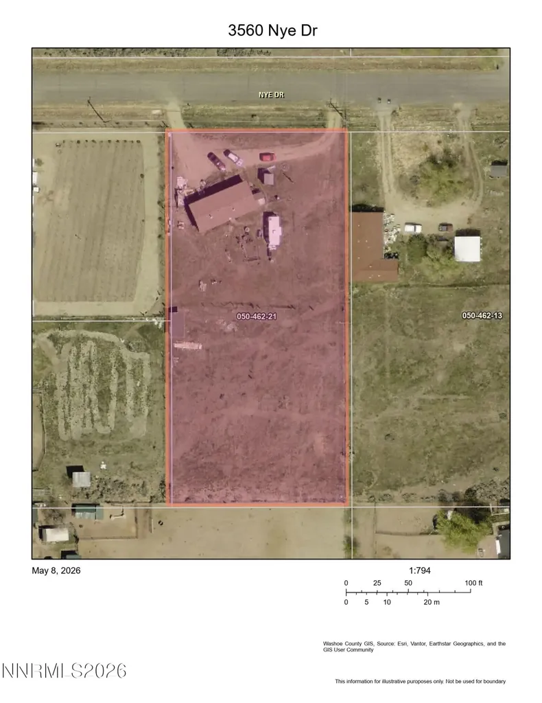 3560 Nye Washoe Valley NV 89704