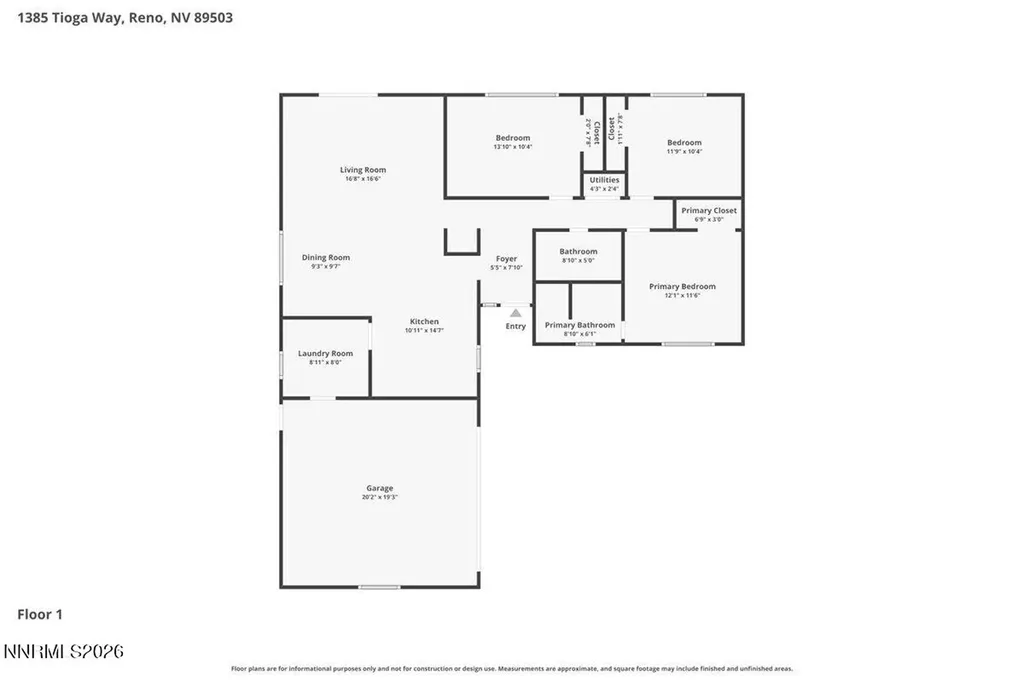 1385 Tioga Reno NV 89503