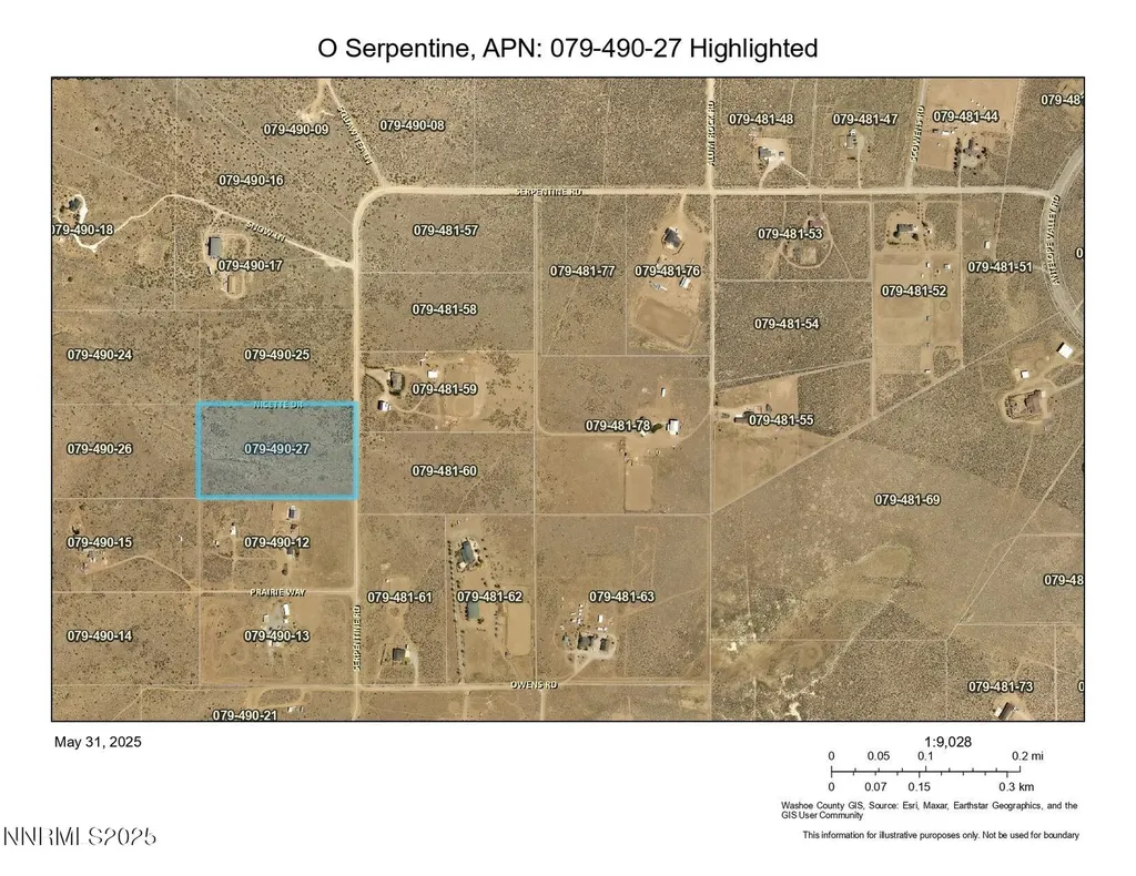 0 Serpentine Road Reno NV 89506