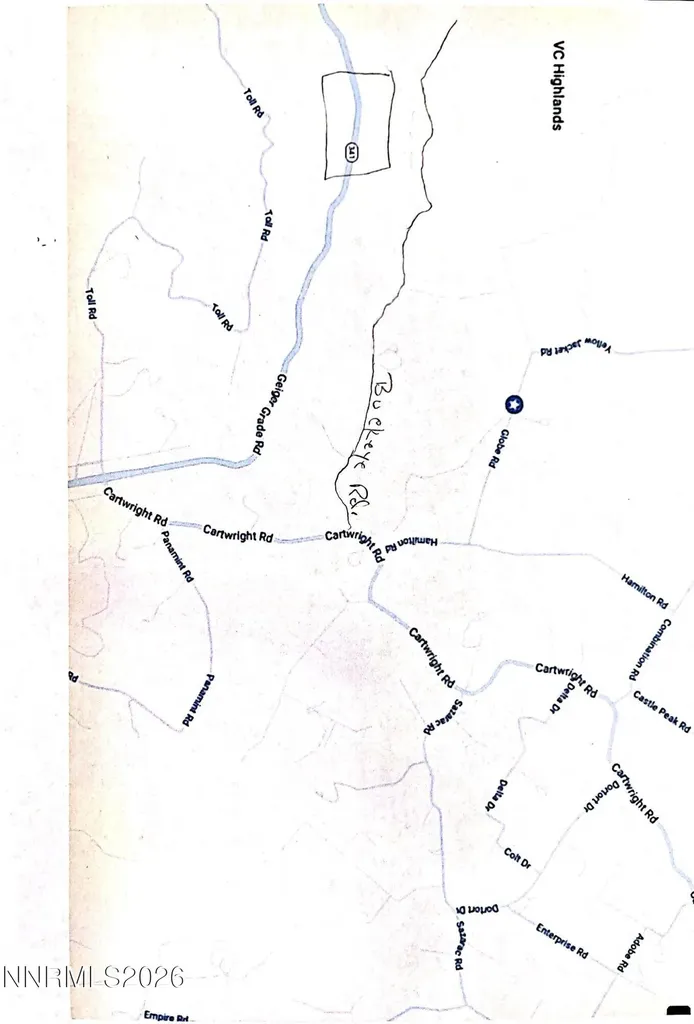 0 Buckeye, Off Of Virginia City NV 89440