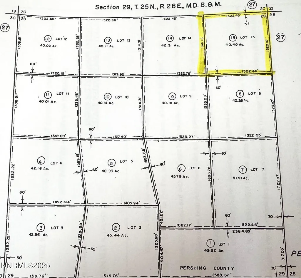 Apn 003 890 15 Winnemucca NV 89445