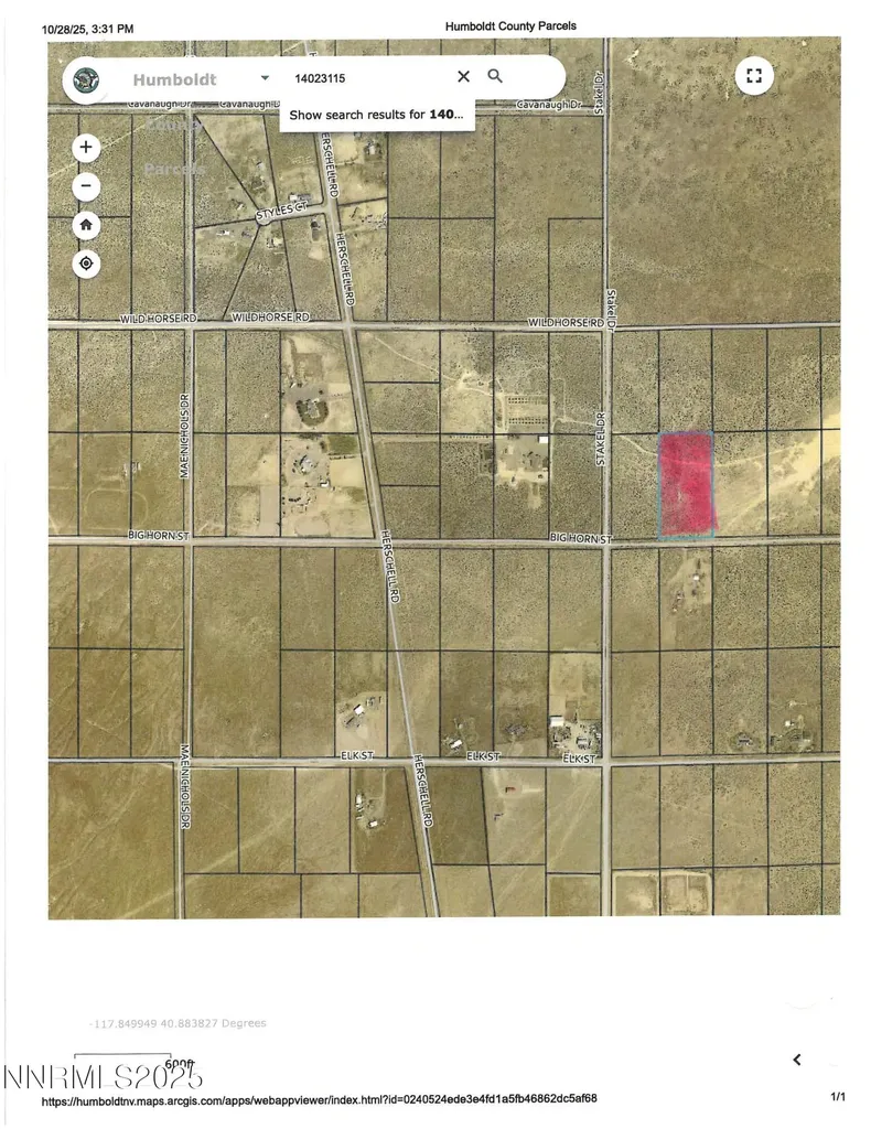 14-0231-15 Big Horn Winnemucca NV 89445