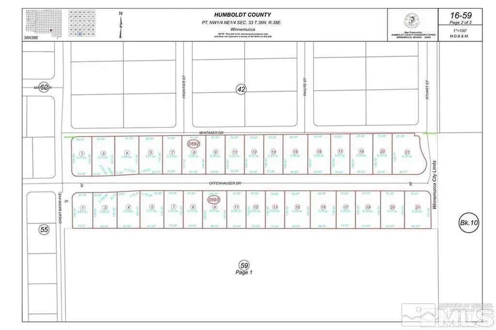 Lot 16059301 Offenhauser Winnemucca NV 89445