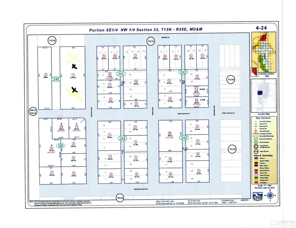 Tbd Fourth Yerington NV 89447