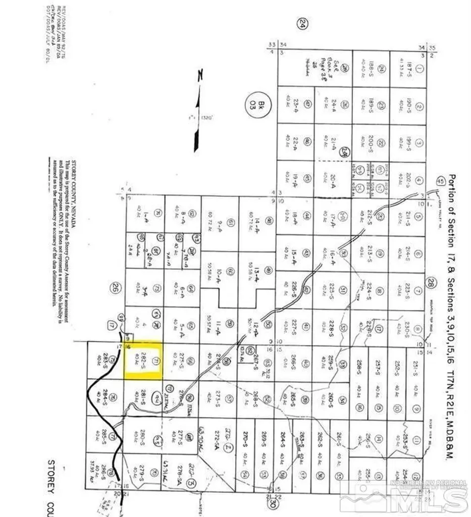 NW4NW4-S16/17N/21E Geiger Sr 341 282s 283s S5a Reno NV 89521