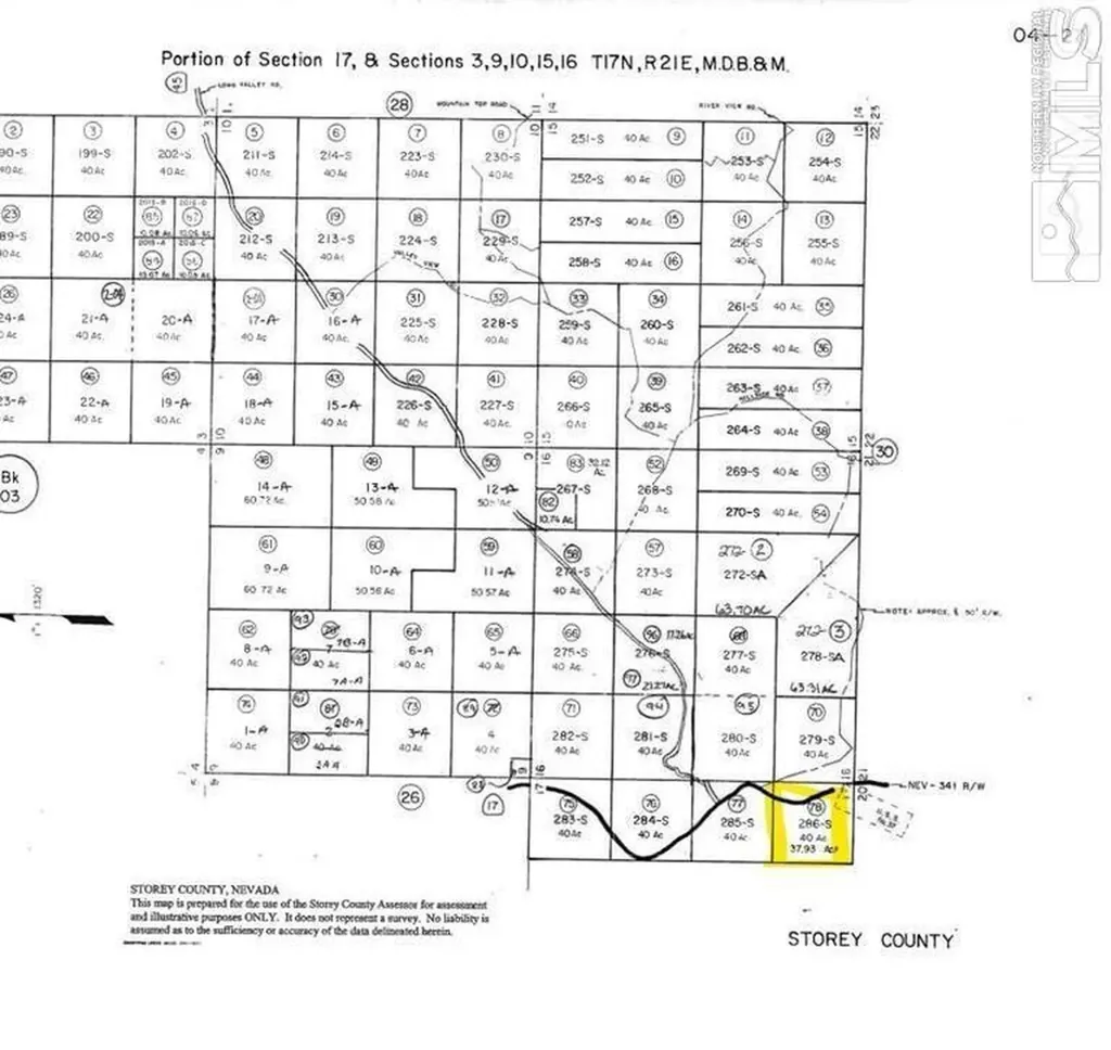 Geiger Grade Sr 341 286s Reno NV 89521
