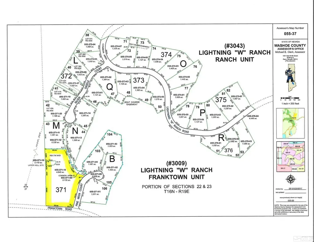 1 Pine Mesa Washoe Valley NV 89704