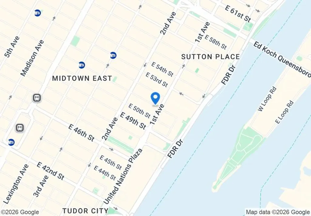 901 1st Avenue New York City NY 10022