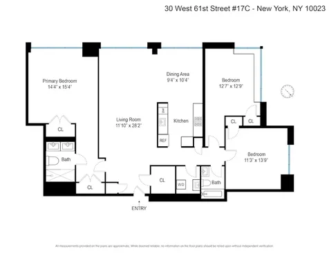 30 W 61st Street New York City NY 10023