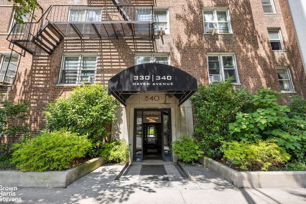 340 Haven Avenue New York City NY 10033