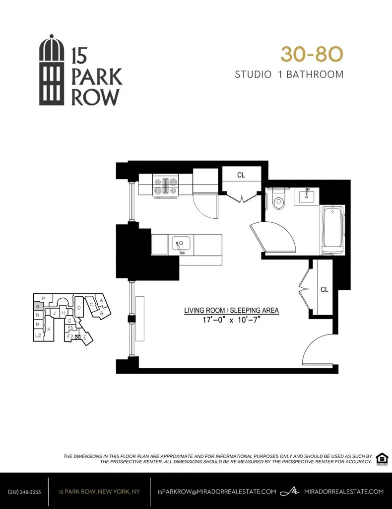 15 Park Row New York City NY 10038