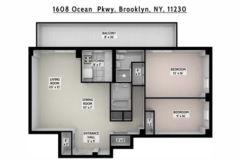 1608 Ocean Parkway New York City NY 11223
