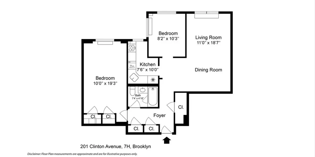 201 Clinton Avenue New York City NY 11205