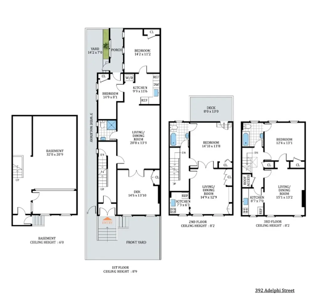 392 Adelphi Street New York City NY 11238