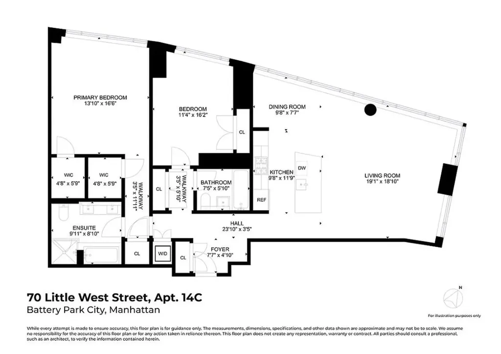 70 Little West Street New York City NY 10004