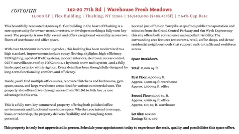 162-12-20 77th Road New York City NY 11366