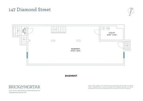 147 Diamond Street New York City NY 11222