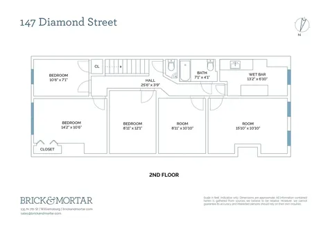 147 Diamond Street New York City NY 11222