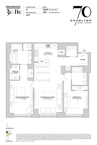 70 Charlton Street New York City NY 10014