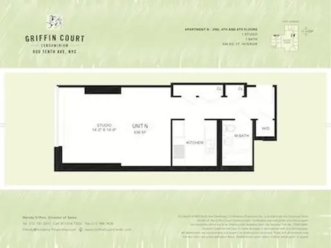 454 W 54th Street New York City NY 10019