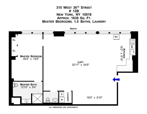 315 W 36th Street New York City NY 10018