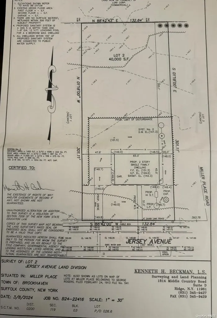 Jersey Avenue Miller Place NY 11764