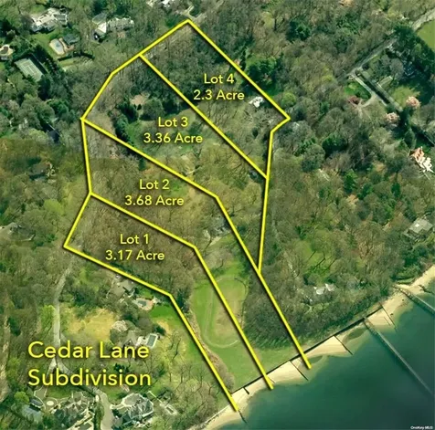 Cedar Lane Subdivision Sands Point NY 11050