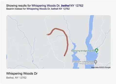 Whispering Woods Drive Mongaup Valley NY 12762