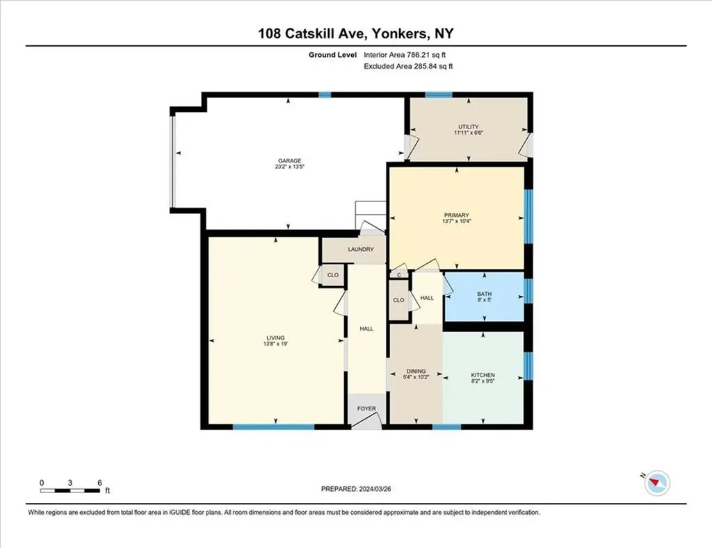 106 (aka) 108 Catskill Avenue Yonkers NY 10704