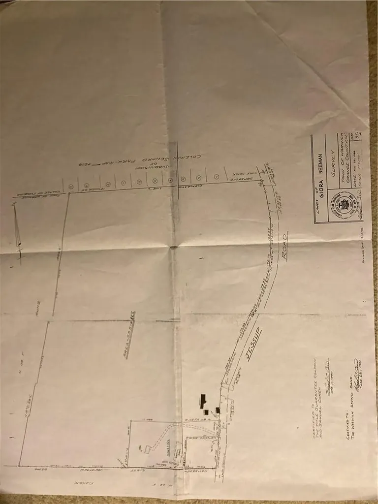 Jessup Road Florida NY 10921