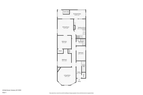 43 Oak Street Yonkers NY 10701