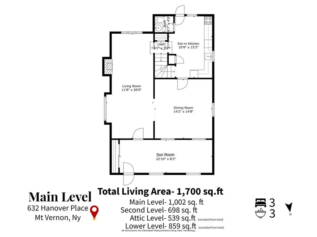 632 Hanover Place Mount Vernon NY 10552