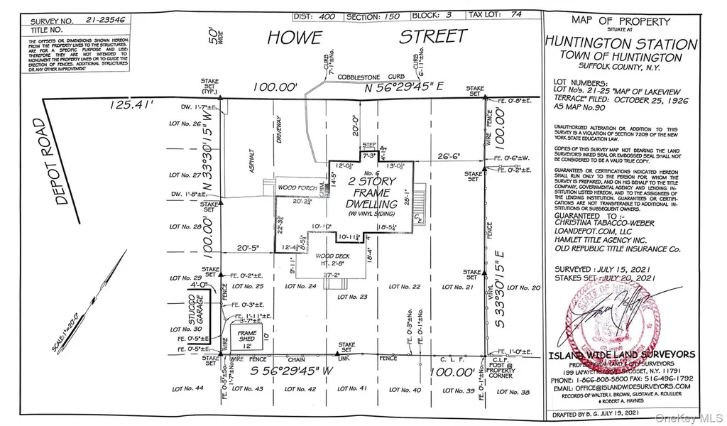 6 Howe Street Huntington Station NY 11746