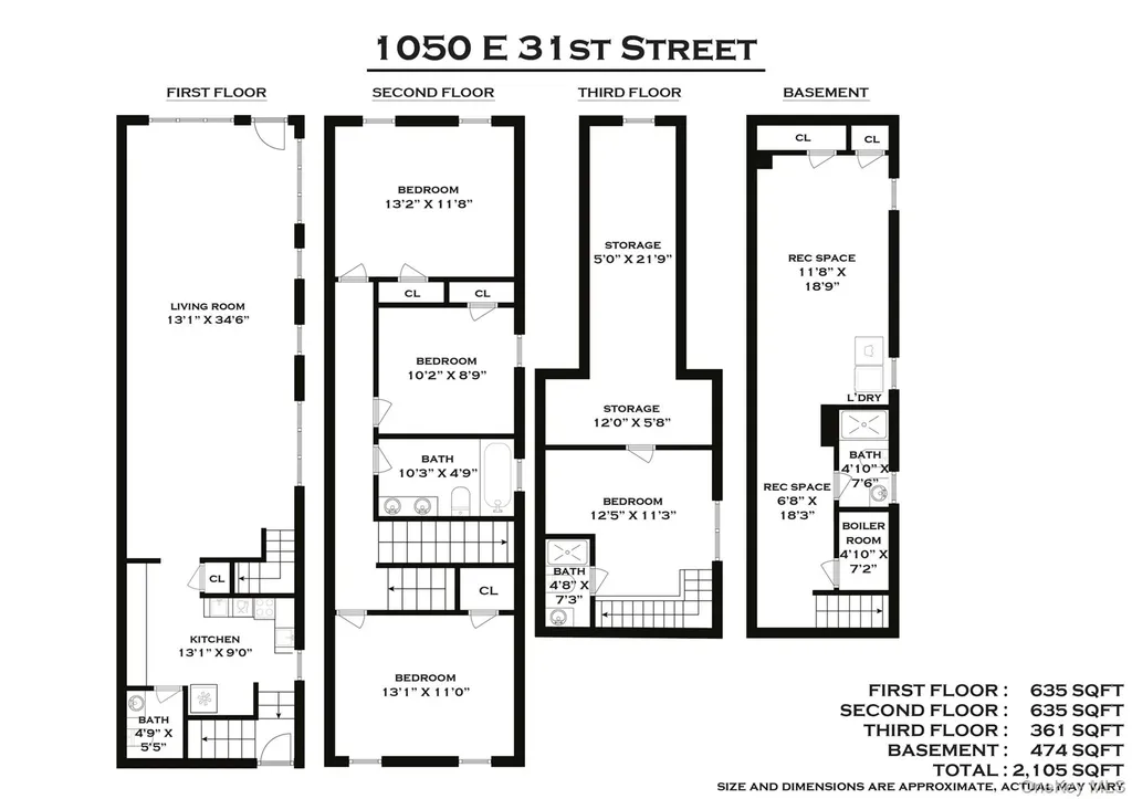1050 E 31st Street Brooklyn NY 11210