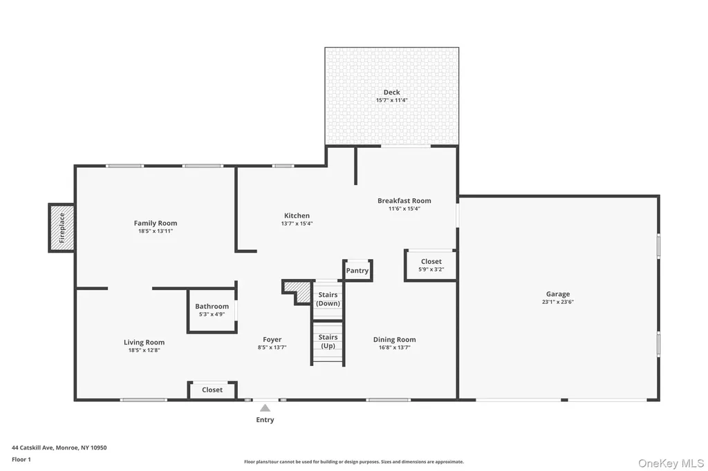 44 Catskill Avenue Monroe NY 10950