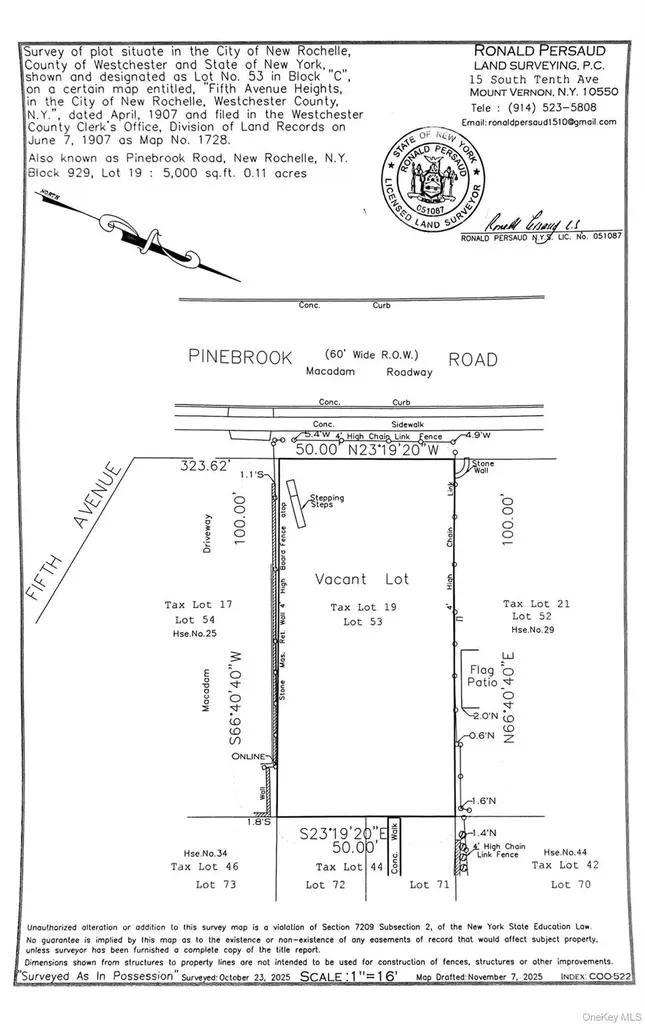Pinebrook Road New Rochelle NY 10801
