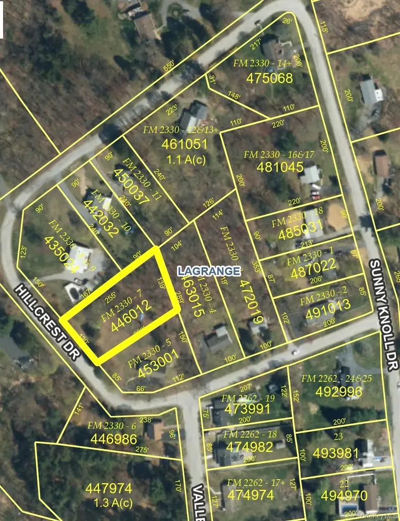 Hillcrest Drive Poughkeepsie NY 12603