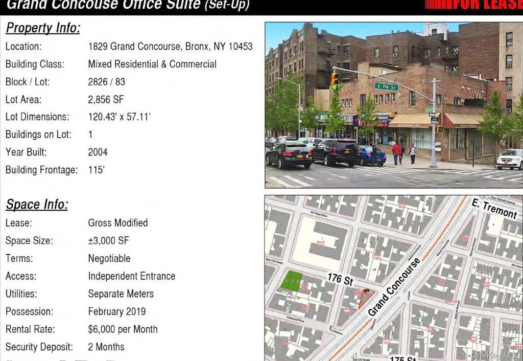 1829-1831 Grand Concourse Bronx NY 10453