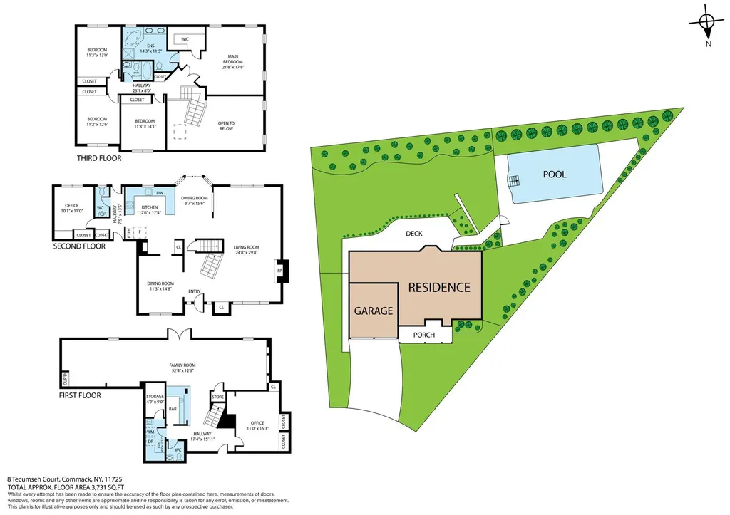 8 Tecumseh Court Commack NY 11725