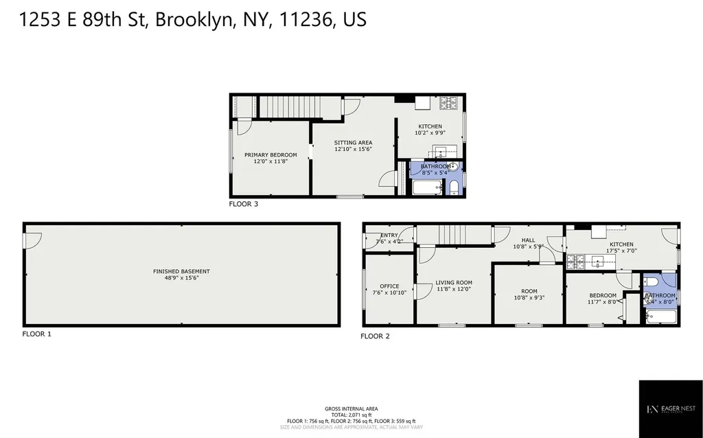 1253 E 89th Street Brooklyn NY 11236