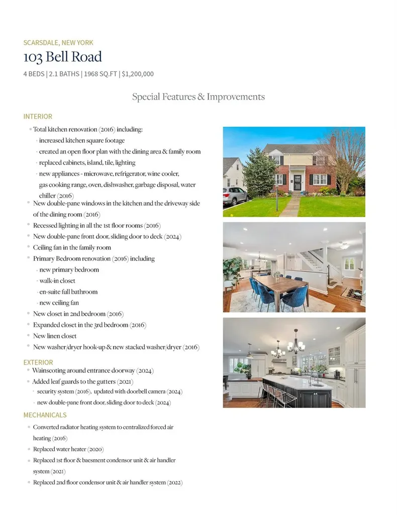 103 Bell Road Scarsdale NY 10583