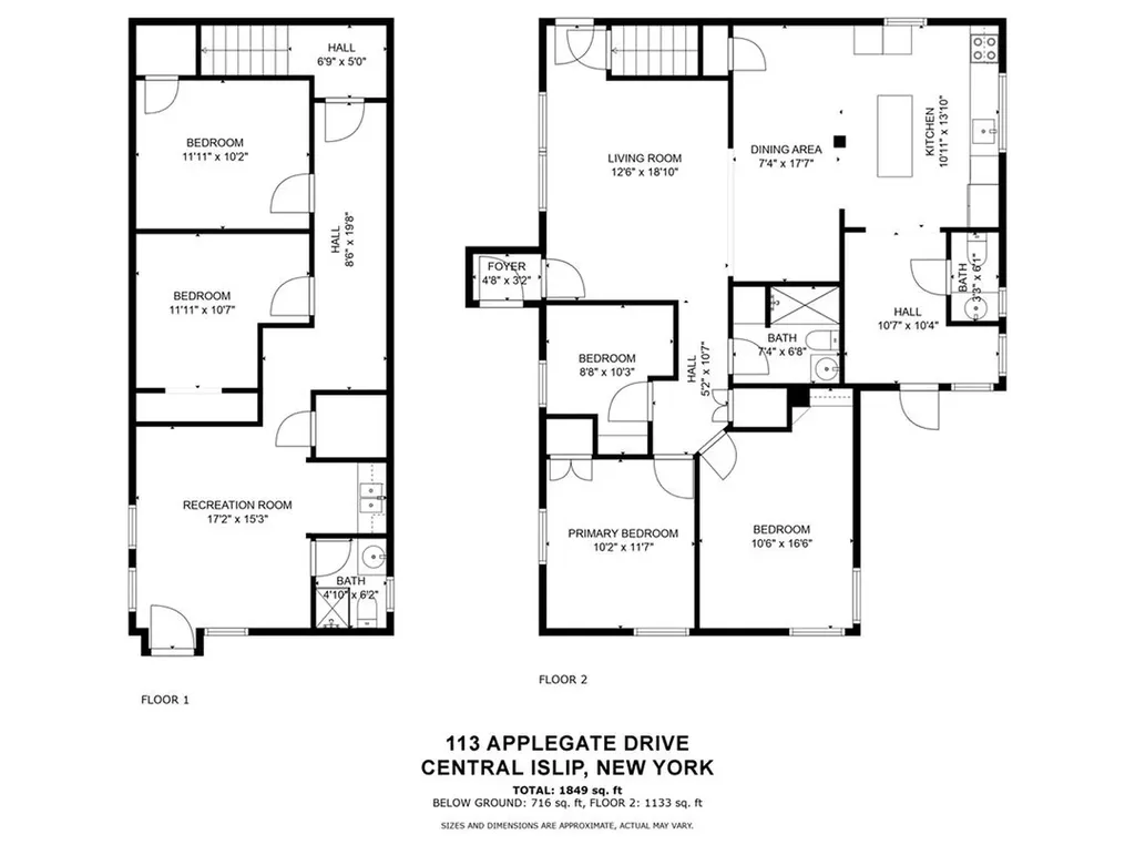 113 Applegate Drive Central Islip NY 11722