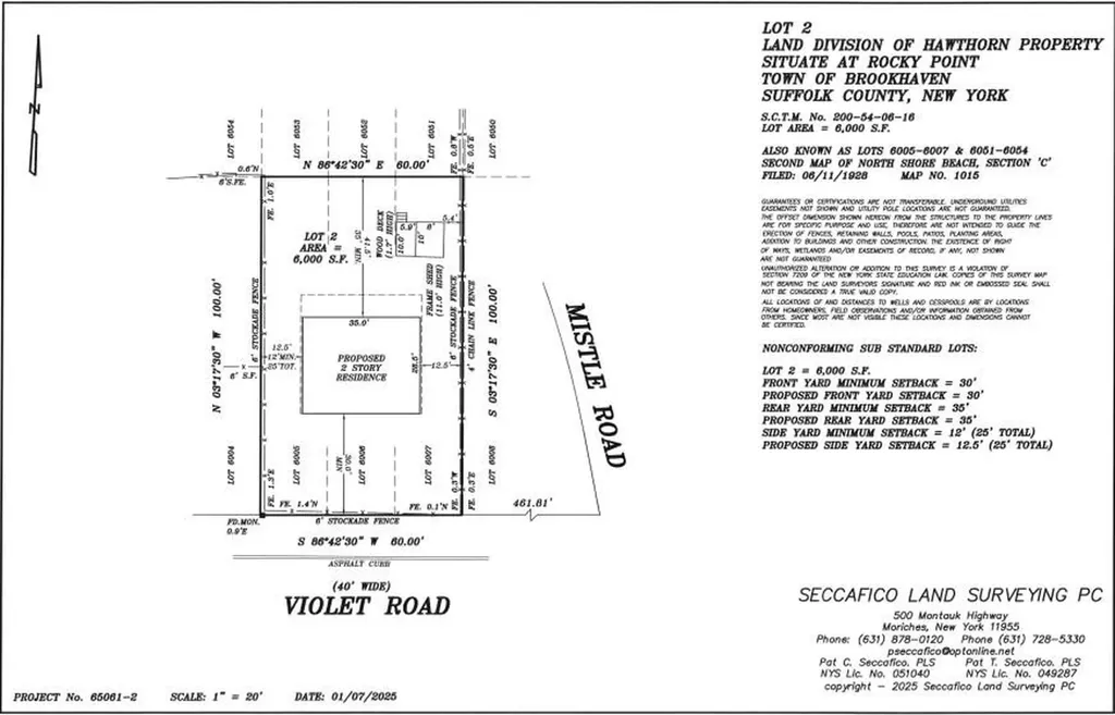 0 Violet Road Rocky Point NY