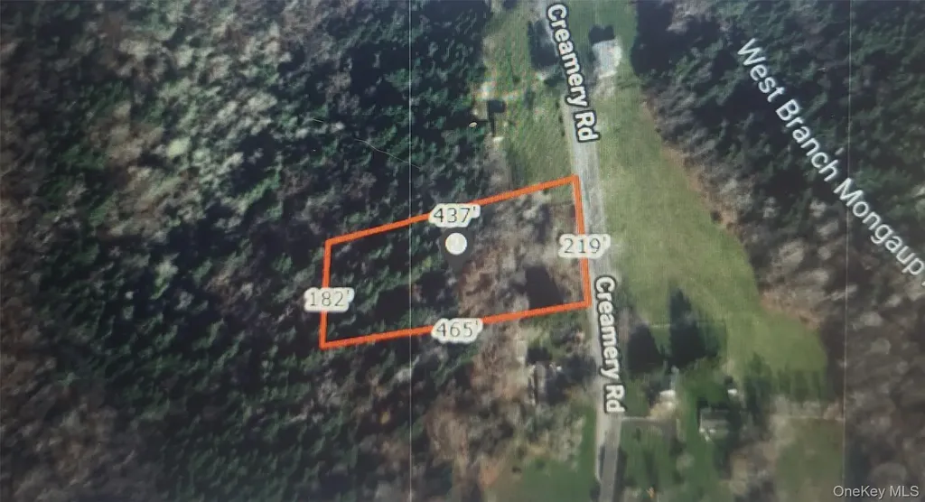 ** Creamery Road Mongaup Valley NY 12720