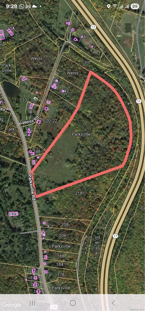 T/b/d Parksville Road Parksville NY 12768